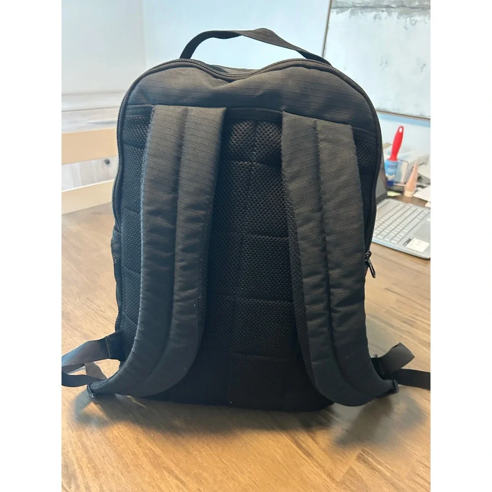 Nike Academy Team Backpack Black White Swoosh Soccer Training Bag Men BA5501-010